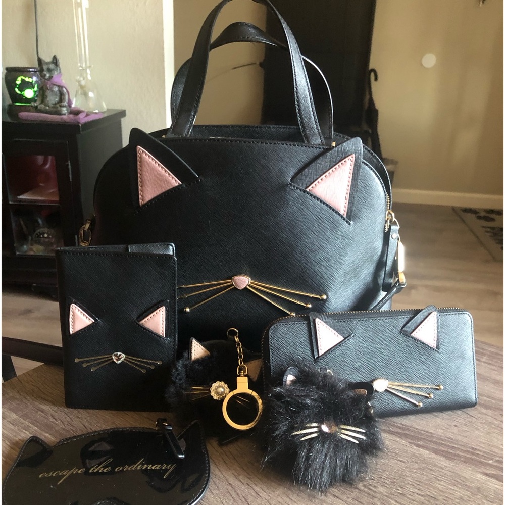 Kate Spade Cat's Meow bag 6pc set